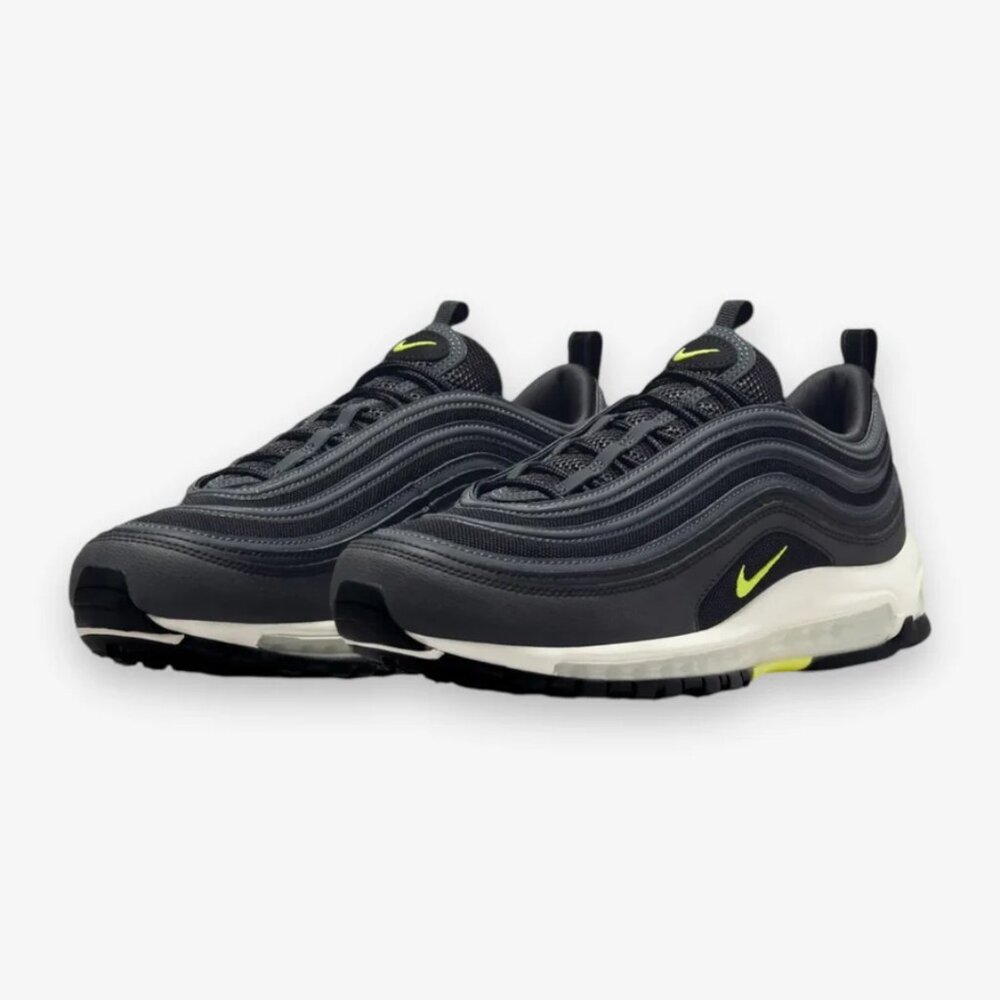 Nike Air Max 97 Black Cyber Dk Smoke Grey 921826-023 Size 10